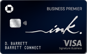 Clickable card art links to Ink Business Premier (Registered Trademark) credit card product page