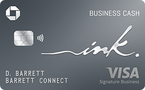  Clickable card art links to Ink Business cash (Registered Trademark) credit card product page